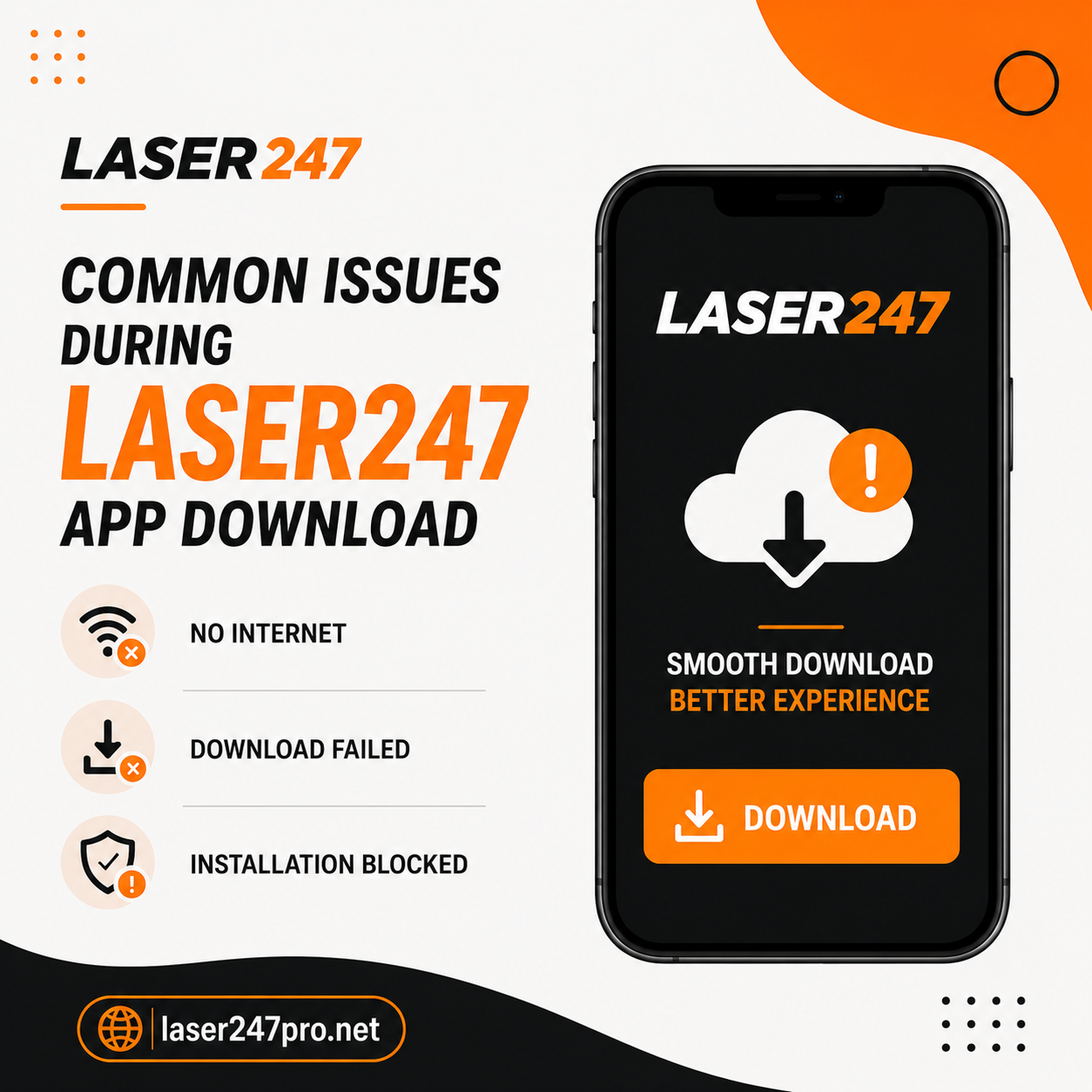 Common Issues During Laser247 App Download